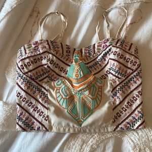 Flying tomato festival crop